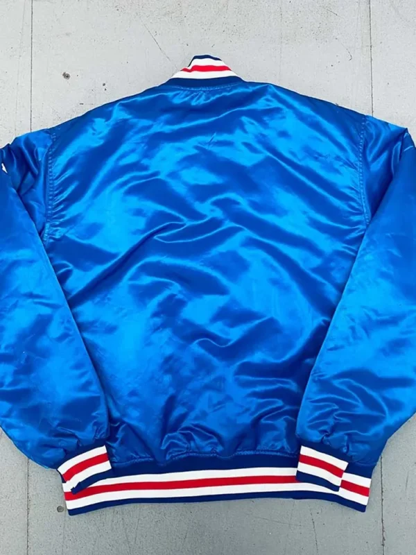 1980s Chicago Cubs Blue Bomber Jacket
