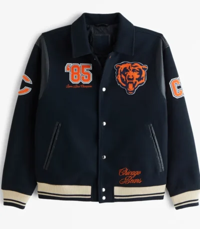 1985 Super Bowl Champions Chicago Bears Varsity Jacket
