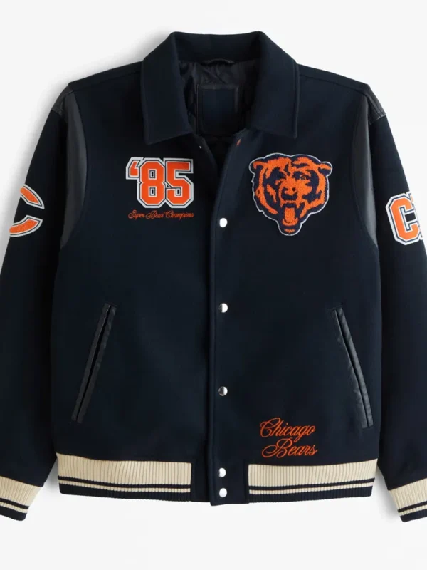 1985 Super Bowl Champions Chicago Bears Varsity Jacket