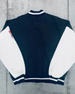 1990’s Chicago Bulls Black And White Varsity Jacket