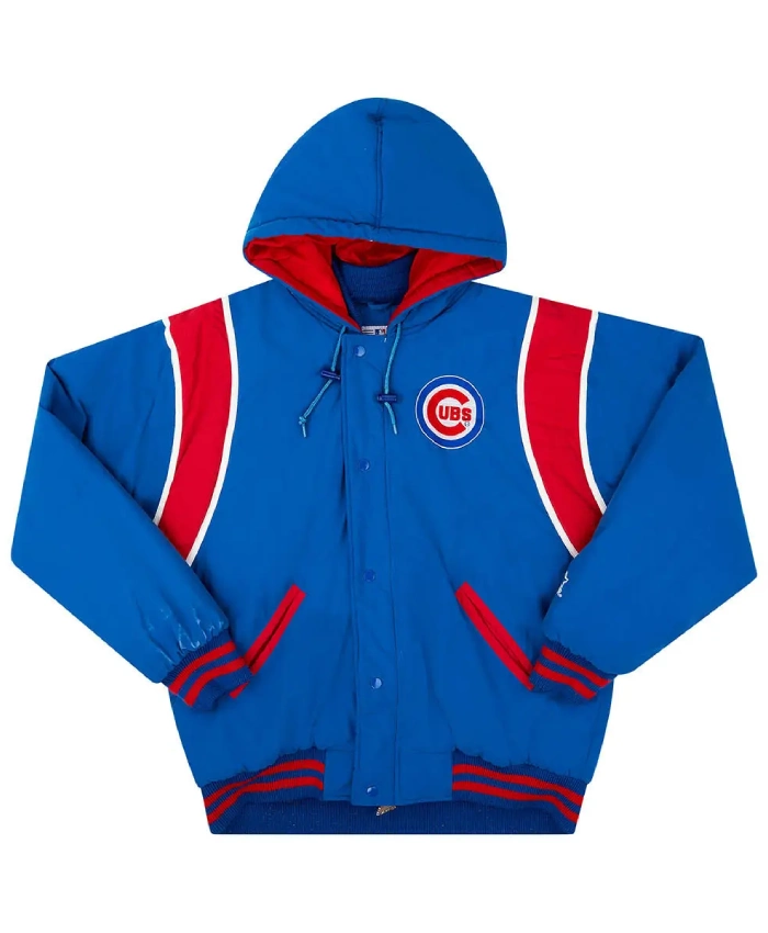 1990s Chicago Cubs Starter Hooded Jacket 1990s Chicago Cubs Starter Hooded Jacket