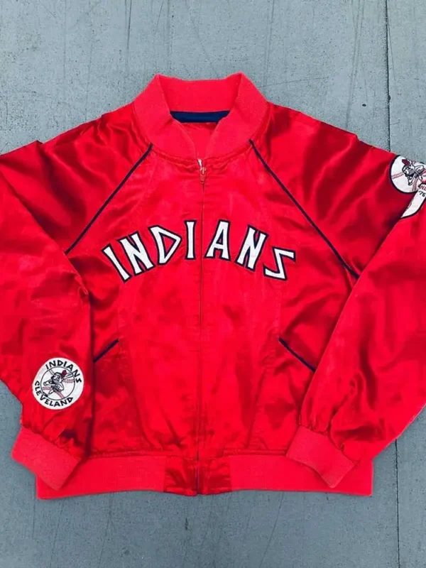 2000’s Cleveland Guardians Cooperstown Collection Bomber Jacket