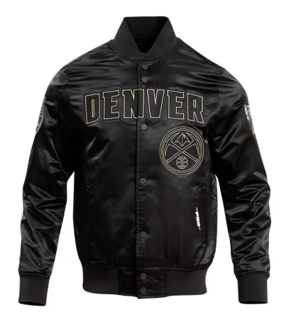 2023 Finals Champions Denver Nuggets Black Jacket
