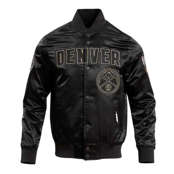 2023 Finals Champions Denver Nuggets Black Jacket