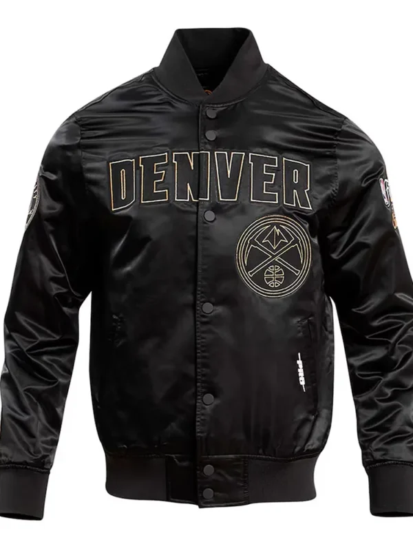 2023 Finals Champions Denver Nuggets Black Jacket