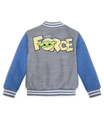 Baby Yoda The Force Varsity Jacket