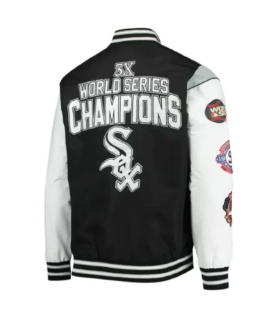 Chicago White Sox Commemorative Black and White Jacket