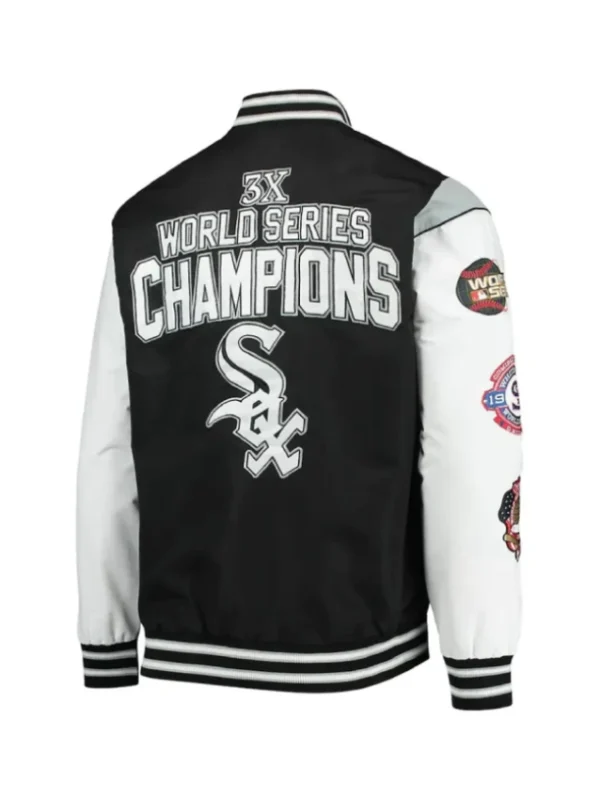 Chicago White Sox Commemorative Black and White Jacket