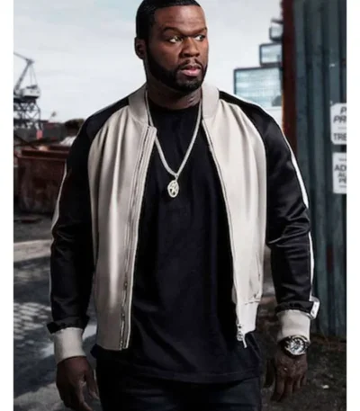 50 Cent Black And White Jacket