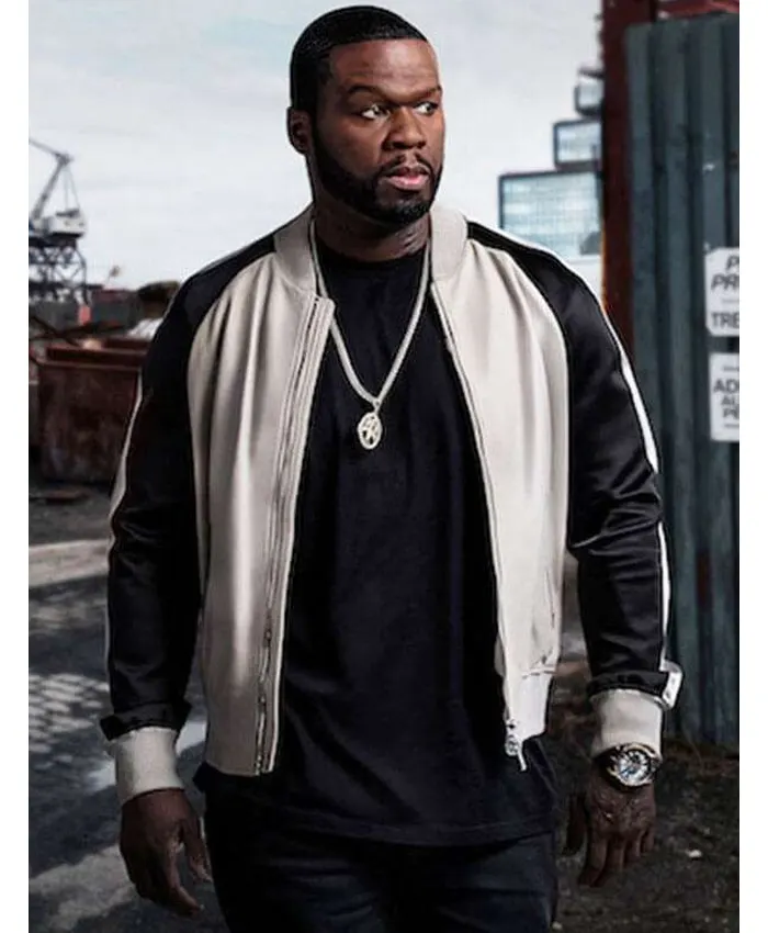 50 Cent Black And White Jacket 50 Cent Black And White Jacket