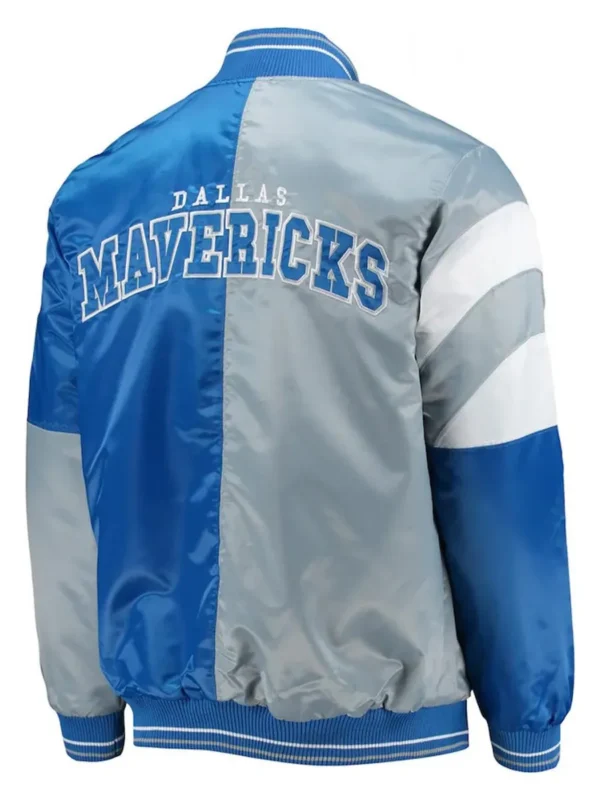 75th Anniversary Leader Dallas Mavericks Satin Color Block Jacket