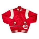 80’s Cincinnati Reds Bomber Satin Jacket