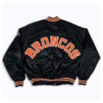 80s Denver Broncos Black Bomber Jacket