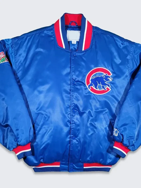90s Chicago Cubs Bomber Jacket