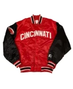 90’s Cincinnati Reds Red and Black Jacket