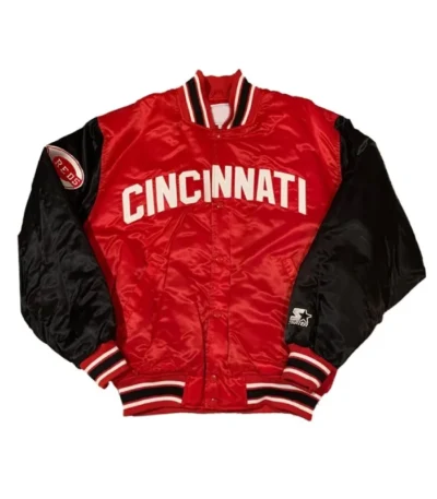 90’s Cincinnati Reds Red and Black Jacket