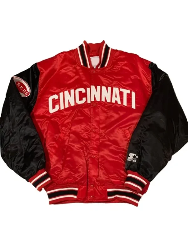 90’s Cincinnati Reds Red and Black Jacket