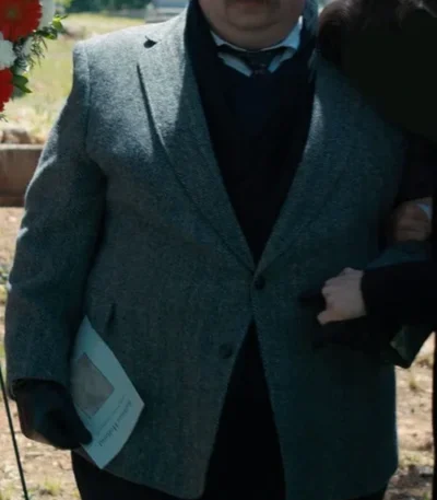 Aaron Munoz Stranger Things Grey Coat