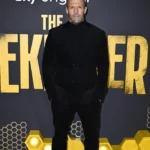 Adam Clay The Beekeeper 2024 Velvet Blazer