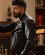 Adam Goldberg The Equalizer S05 Black Leather Jacket