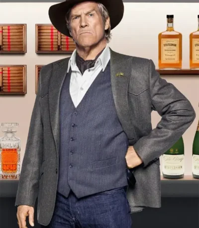 Agent Champagne Kingsman Grey Coat