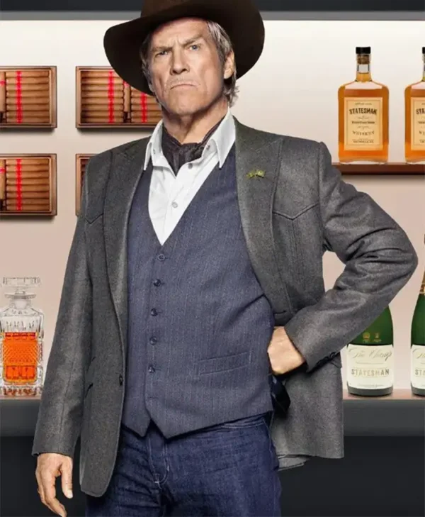 Agent Champagne Kingsman Grey Coat