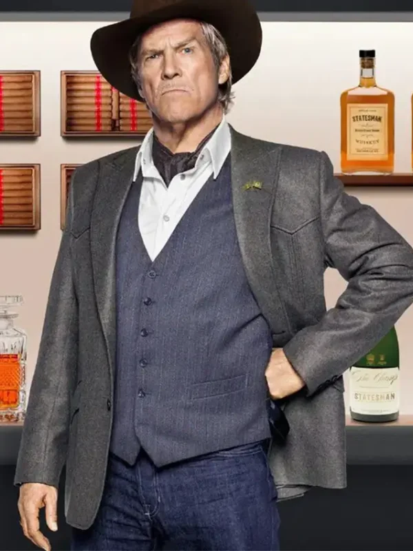 Agent Champagne Kingsman Grey Coat