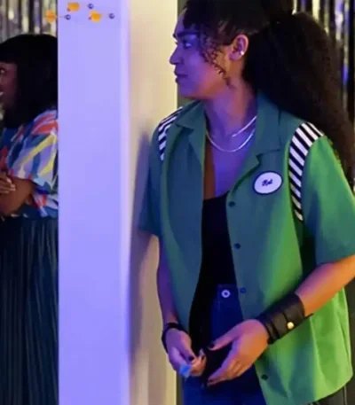 Aisha Dee The Bold Type S05 Kat Edison Green Jacket