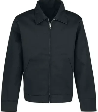 Reacher 2022 Alan Ritchson Black Jacket