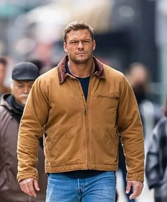 Alan Ritchson Reacher S02 Brown Jacket Alan Ritchson Reacher S02 Brown Jacket