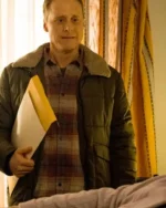 Harry Vanderspeigle Resident Alien Green Sherpa Jacket