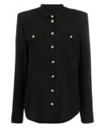 Alex Levy The Morning Show S03 Black Shirt