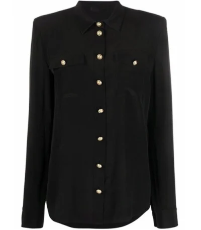 Alex Levy The Morning Show S03 Black Shirt