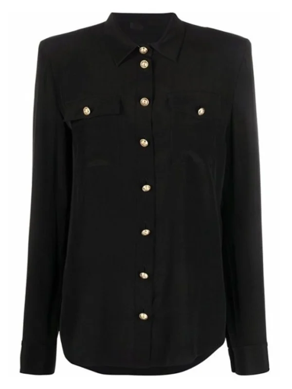 Alex Levy The Morning Show S03 Black Shirt