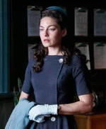 Alexa Davalos The Man In The High Castle Black Coat