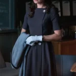 Alexa Davalos The Man In The High Castle Black Coat