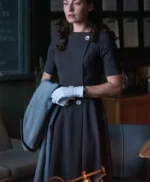 Alexa Davalos The Man In The High Castle Black Coat