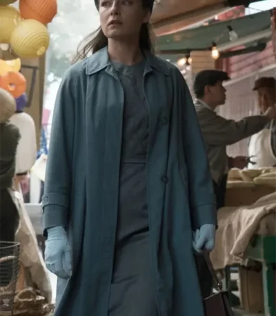 Alexa Davalos The Man In The High Castle Wool Coat