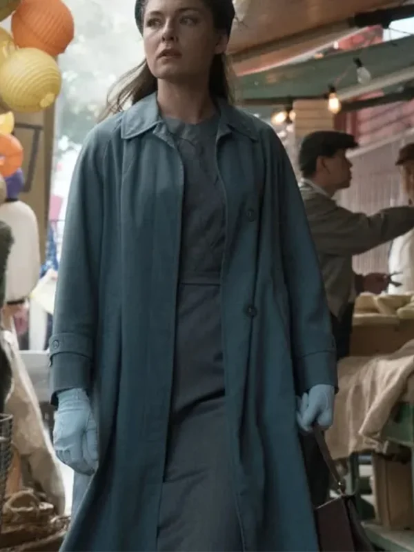 Alexa Davalos The Man In The High Castle Wool Coat