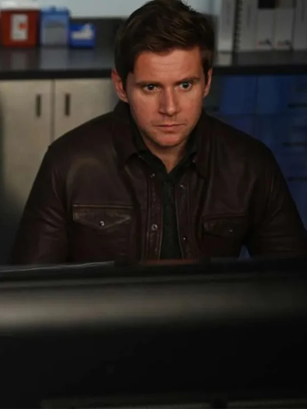 Allen Leech The Good Doctor S03 Leather Jacket