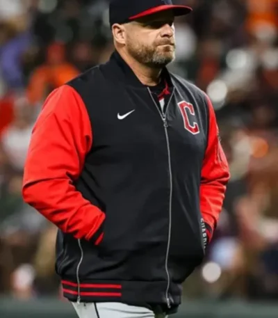 Cleveland Guardians Dugout Bomber Jacket