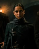 Amita Suman Shadow And Bone Wool Blend Coat