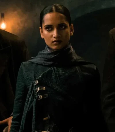 Amita Suman Shadow And Bone Wool Blend Coat