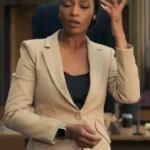 Andrea Freemann The Lincoln Lawyer S02 Beige Blazer