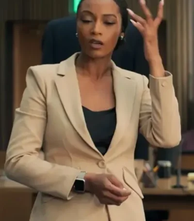 Andrea Freemann The Lincoln Lawyer S02 Beige Blazer
