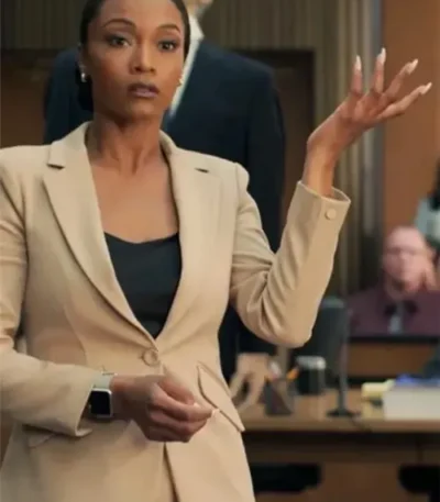 Andrea Freemann The Lincoln Lawyer S02 Beige Blazer