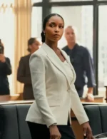 Andrea Freemann The Lincoln Lawyer S02 White Blazer