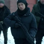 Angel Parker The Recruit S01 Dawn Gilbane Black Jacket