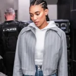 Annie Ilonzeh S.W.A.T S08 Striped Bomber Jacket