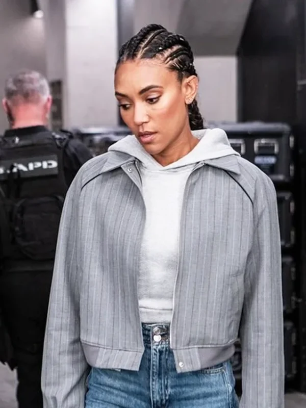 Annie Ilonzeh S.W.A.T S08 Striped Bomber Jacket
